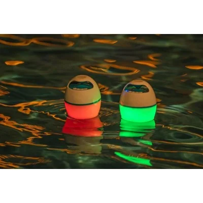 Bestway musicwave floating led bluetooth speaker (contents:1 musicwave floating led bluetooth speaker)
